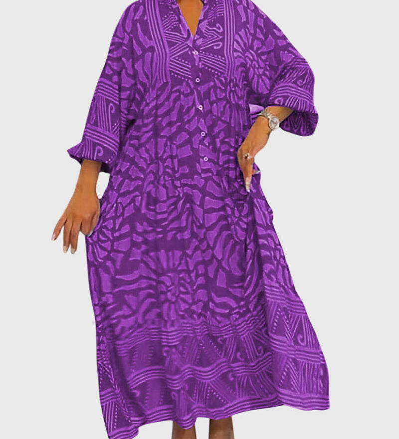 Mckinley™ | Maxi šaty s elegantním potiskem