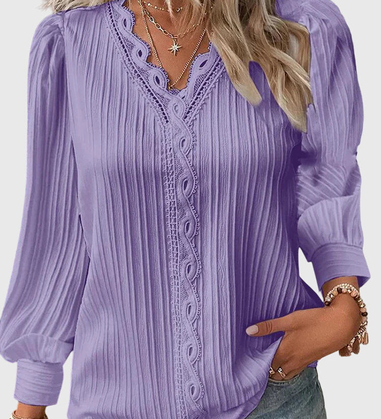 Andrea™ | Elegantní Pulovrová Blůza