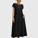 Giselle™ - Lehká šatová šaty s kapsami