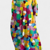 Isalinde | Pohodlné šaty s výstřihem do V