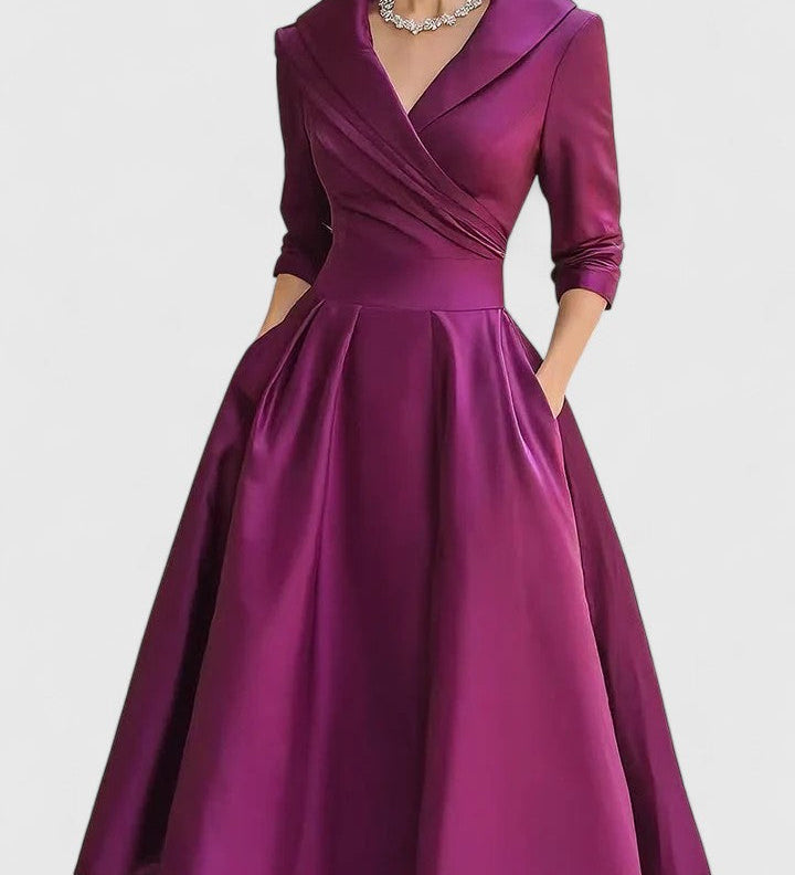 Zyrah | Elegantní Midi Šaty