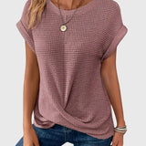 Isa™ | Elegantní Blůza s Kulatým Výstřihem