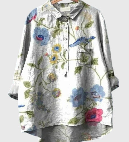 Valeria™ - Blůza s květinovým potiskem