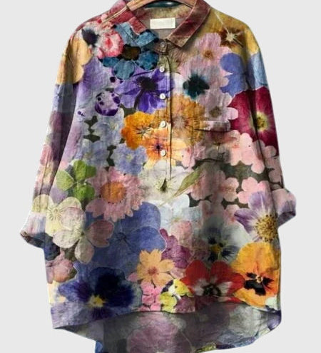 Valeria™ - Blůza s květinovým potiskem