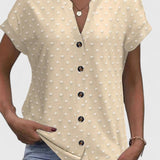 Míle | Pohodlné tričko s V-výstřihem