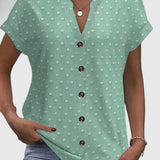 Míle | Pohodlné tričko s V-výstřihem