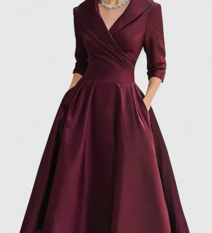 Zyrah | Elegantní Midi Šaty