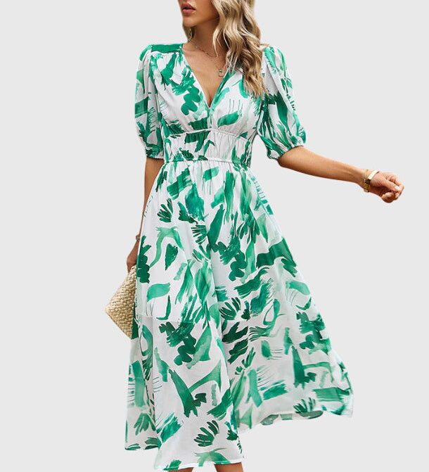 Merlin™ | Lichotivé květinové midi šaty