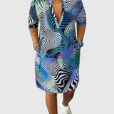 Helinae™ | Sofistikované šaty s V výstřihem