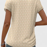 Míle | Pohodlné tričko s V-výstřihem