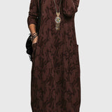 Viktorie | Casual Šaty s kulatým výstřihem