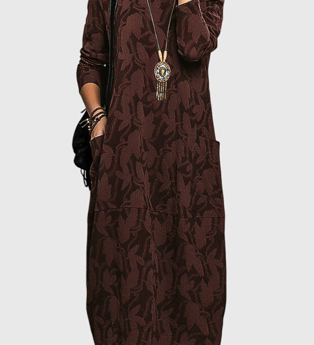 Victoria | Casual Šaty s kulatým výstřihem