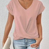 Carlinda | Elegantní top s V výstřihem