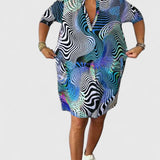 Helinae™ | Sofistikované šaty s V výstřihem