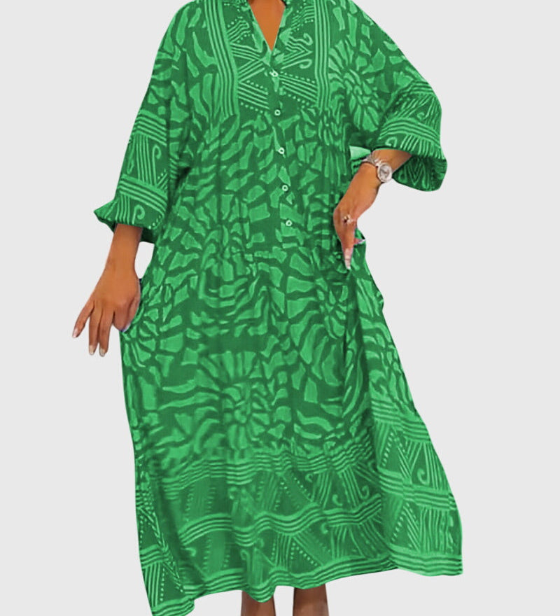 Mckinley™ | Maxi šaty s elegantním potiskem