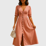 Jacqueline™ | Elegantní Džínové Šaty