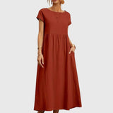 Giselle™ - Lehká šatová šaty s kapsami