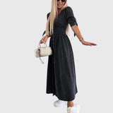 Sophia™ | Elegantní Džínové Šaty