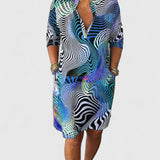 Helinae™ | Sofistikované šaty s V výstřihem