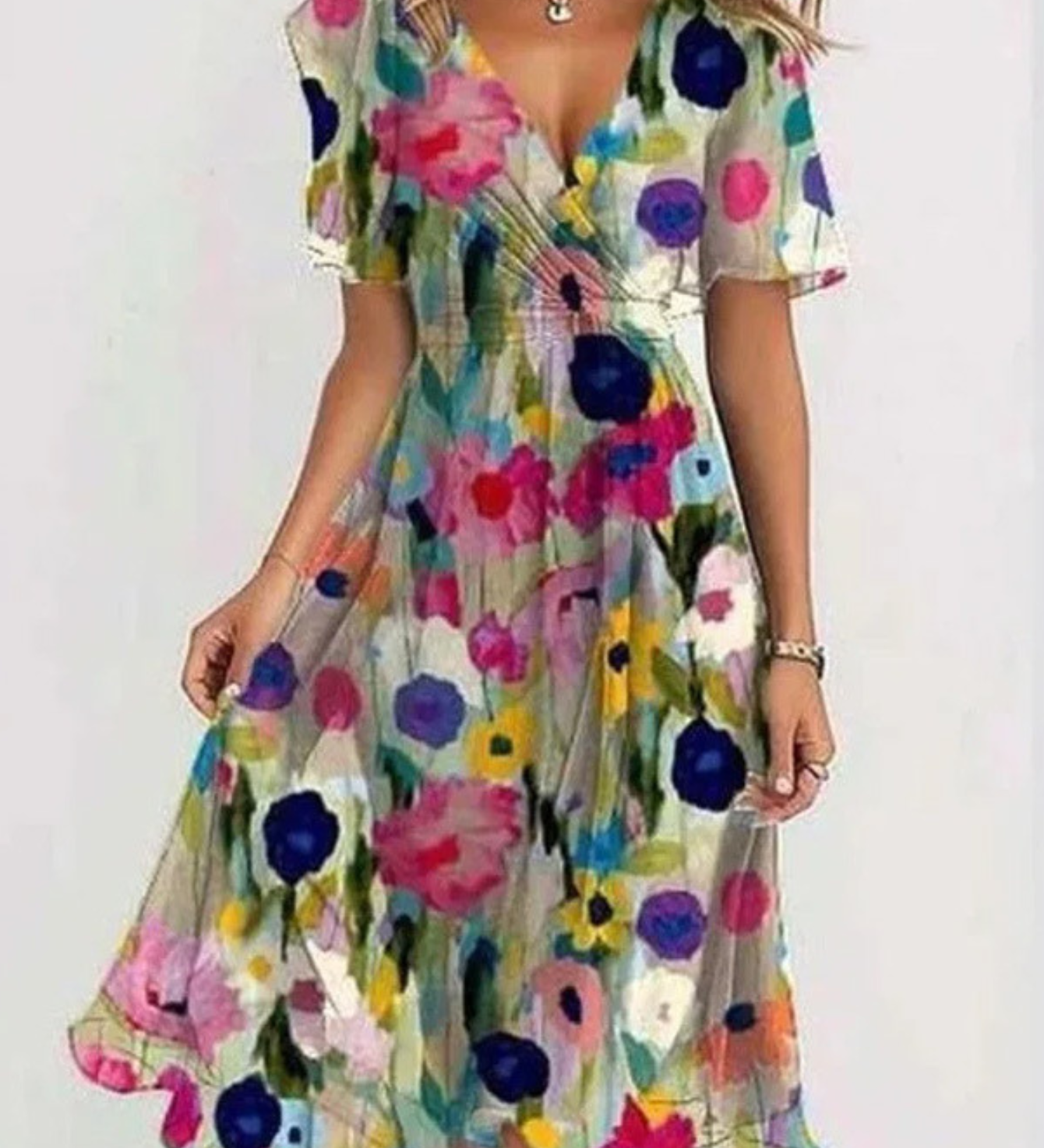 Matilda™ | Letní šaty s pokrytím břicha