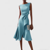 Gabriela | Asymetrické Šaty S Elegantními Sklady