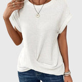 Isa™ | Elegantní Blůza s Kulatým Výstřihem