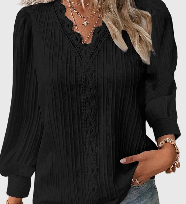 Andrea™ | Elegantní Pulovrová Blůza