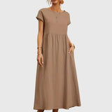 Giselle™ - Lehká šatová šaty s kapsami