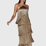 Artiselle™ - Šaty s třásněmi