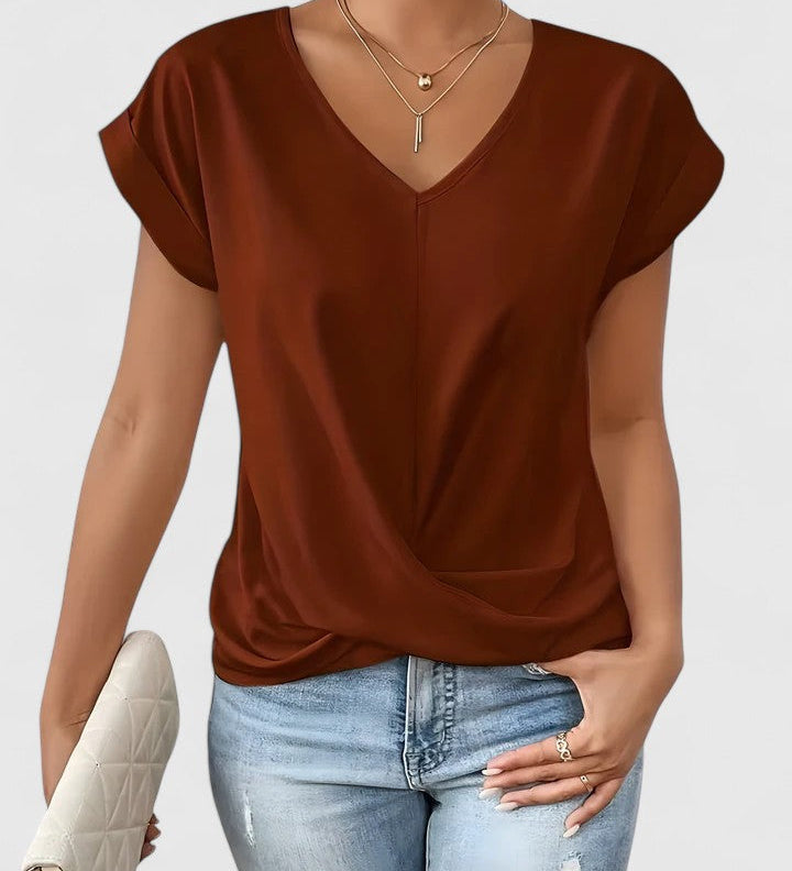 Mahrianne | Pohodlný top s V výstřihem