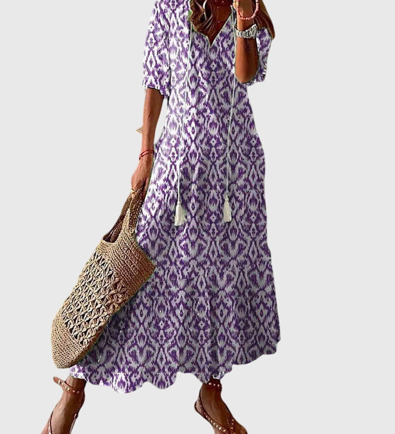 Amalia™ | Boho Vintage Letní Šaty