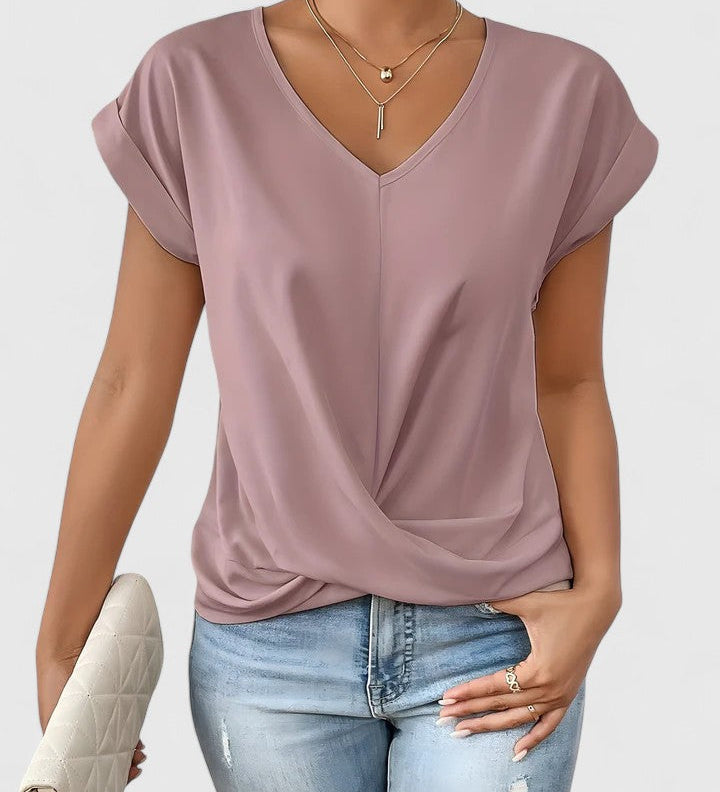 Mahrianne | Pohodlný top s V výstřihem