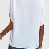 Beatrix™ | Měkká a Elegantní Halenka s V- výstřihem