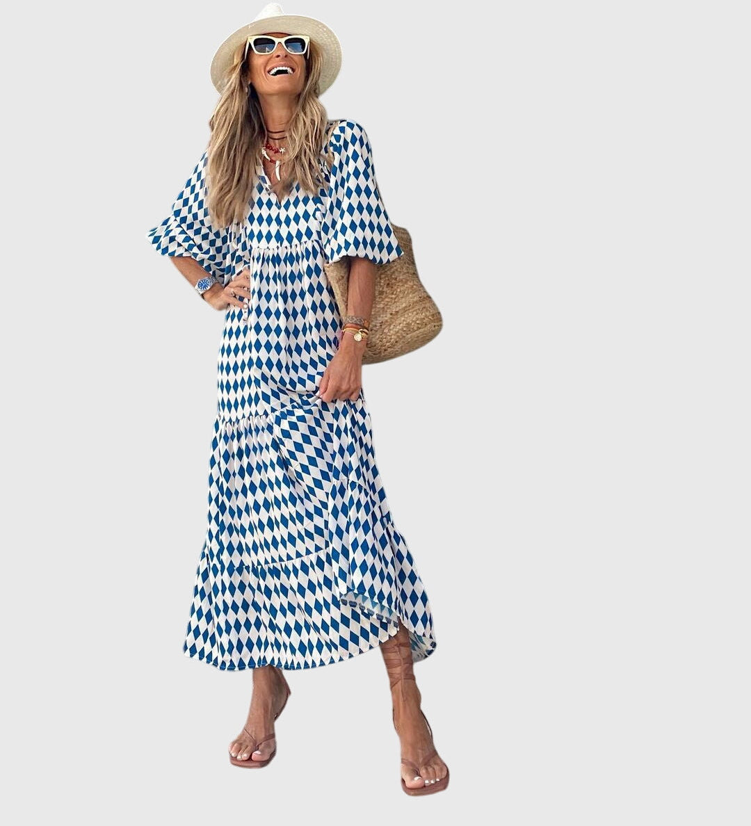 Sarah™ - Boho Maxi Šaty