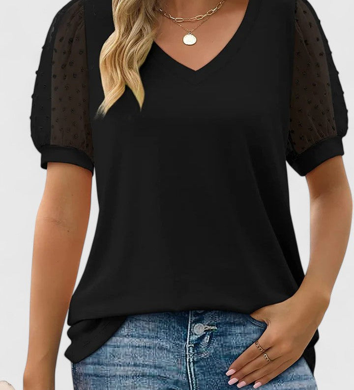 Sofrenia | Pohodlný top s výstřihem do V