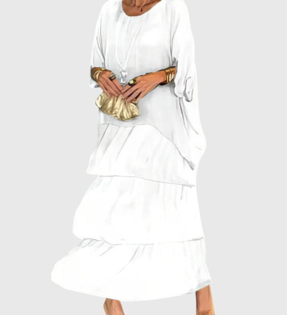 Susan™ | Dlouhé a splývavé elegantní šaty