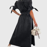 Sophia™ | Elegantní Džínové Šaty