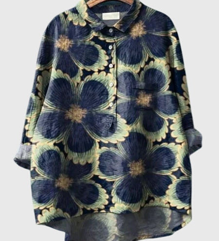 Valeria™ - Blůza s květinovým potiskem