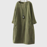 Grace | Uvolněné sametové midi šaty