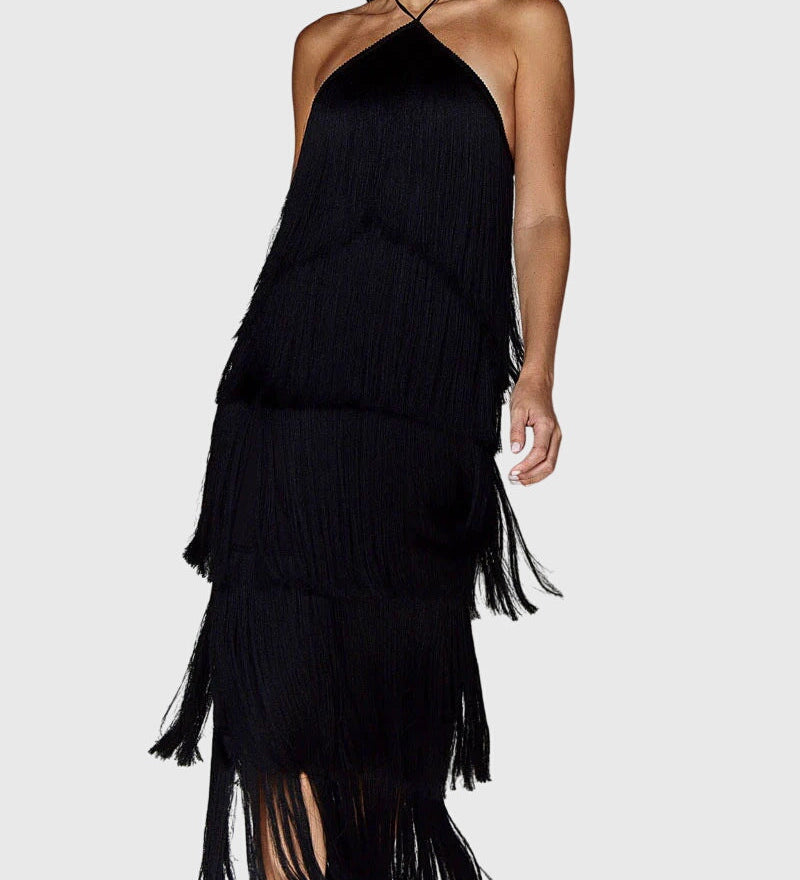 Artiselle™ - Šaty s třásněmi