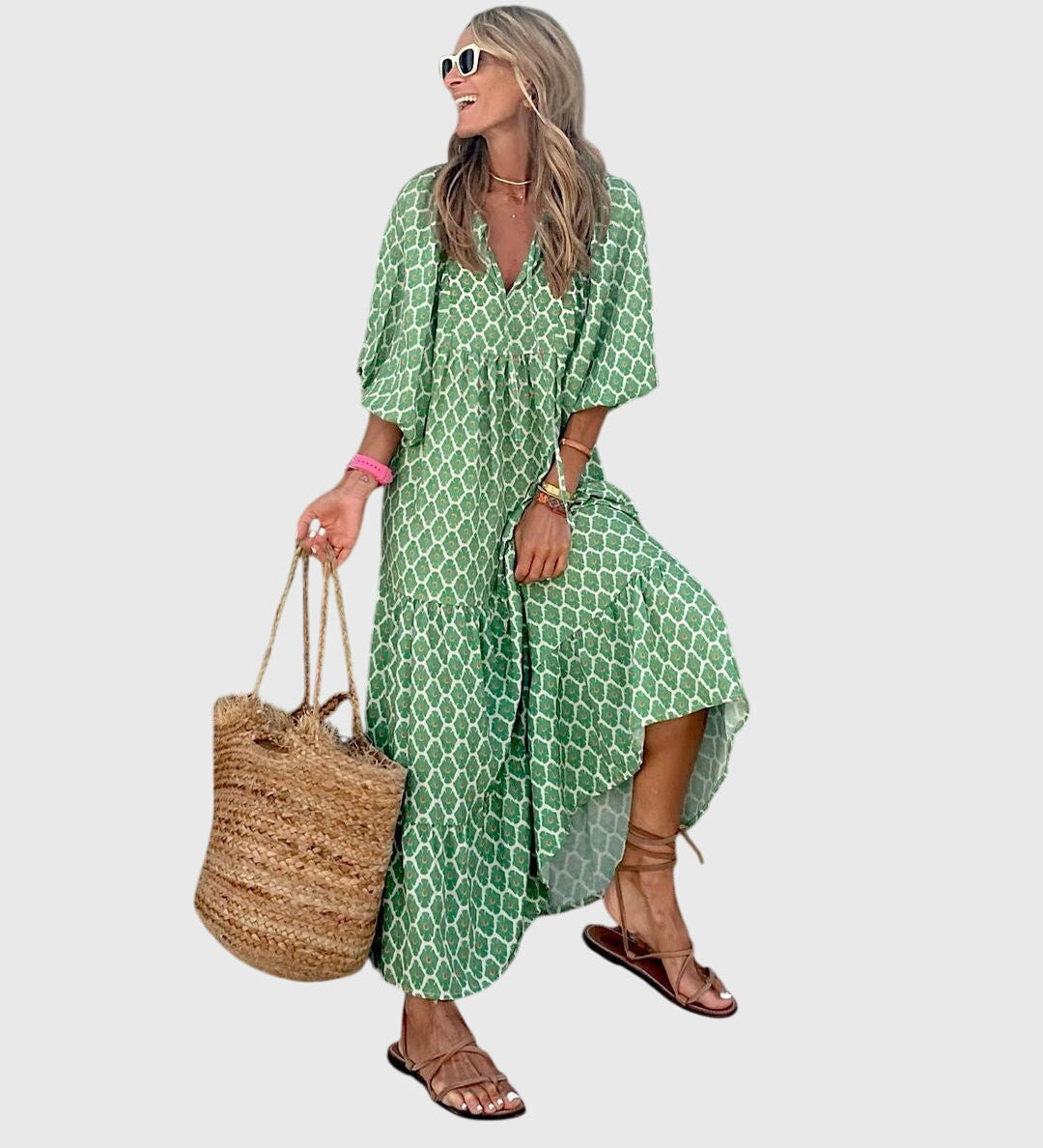 Sarah™ - Boho Maxi Šaty