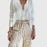 Emilia™ | Stylové kalhoty + zdarma blůza a pásek