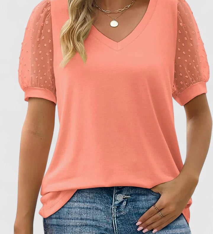 Sofrenia | Pohodlný top s výstřihem do V