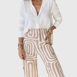 Emilia™ | Stylové kalhoty + zdarma blůza a pásek