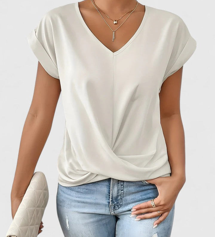 Mahrianne | Pohodlný top s V výstřihem