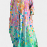 Isalinde | Pohodlné šaty s výstřihem do V