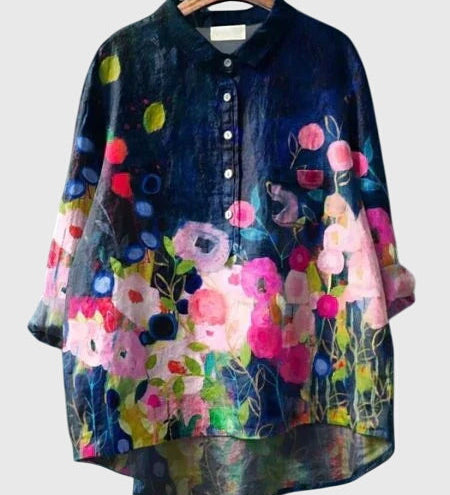 Valeria™ - Blůza s květinovým potiskem