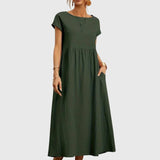 Giselle™ - Lehká šatová šaty s kapsami