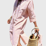 Ellen™ | Klasické pruhované šaty