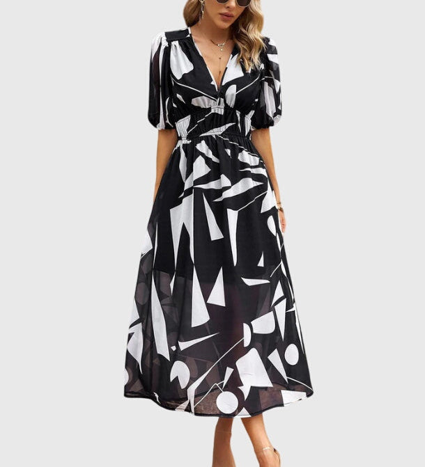 Merlin™ | Lichotivé květinové midi šaty